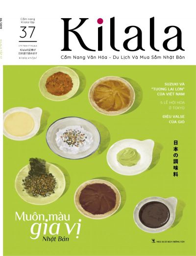 Kilala Vol.37: Muôn màu gia vị Nhật Bản Kilala Vol.37: Muôn màu gia vị Nhật Bản